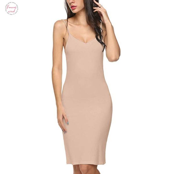 

лето женщины платье хлопок с v-образным вырезом середина длинное платье пижамы партия среднего длинный bodycon платье твердые основывая плат, Black;gray