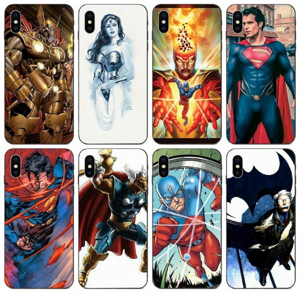 

tongtrade] superman ray case for iphone 11 pro max x xs 8s 7s 6s 5s plus galaxy note 10 pro honor 7 lite redmi 4 prime case