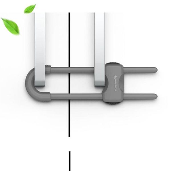 

1pcs baby safety child lock security proof protection double open cabinet locks prevent open drawer cabinets latches products