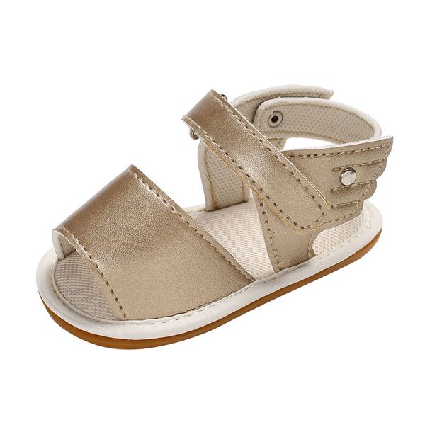 

lonsant toddler kid crib shoes baby solid leather peep toe summer shoes 2019 fashion newborn baby soft sole sneakers