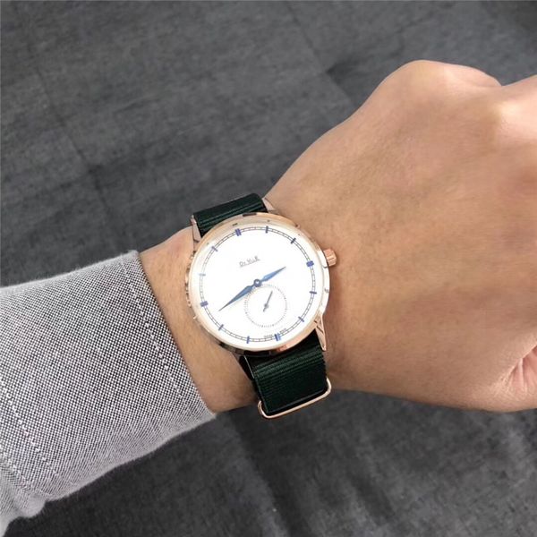 

designer watches luxury watches mens og mechanical watches fabric strap wristwatches for men no box og57 2020702p, Slivery;brown