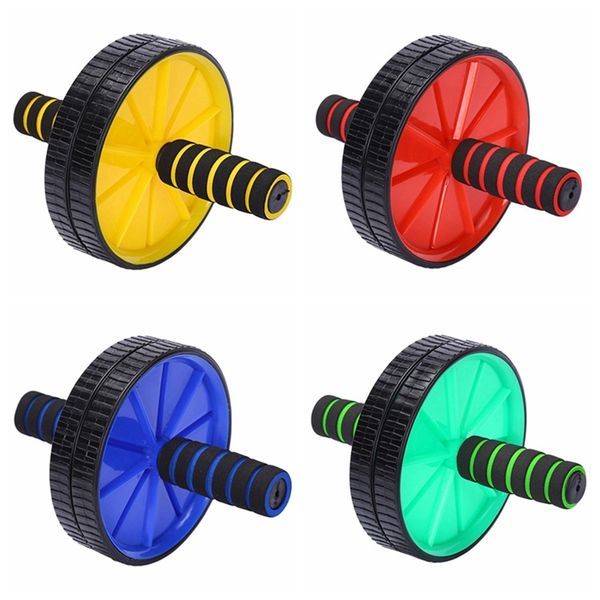 

balight double-wheeled updated ab abdominal press wheel rollers gym exercise equipment for body building fitness