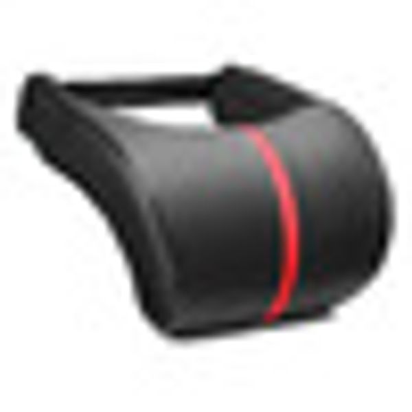 

1*pu leather car seat neck pillow memory foam head neck rest headrest cushion f2
