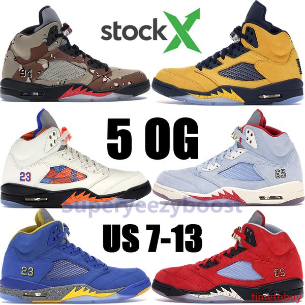 

jumpman 5 5s og men basketball shoes michigan 2019 black grape fire red ice blue university red jsp laney psg mens trainers boots