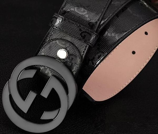 

fashion luxury belts for men buckle designer male chastity belts fashion brand mens leather belt wholesale g839, Black;brown