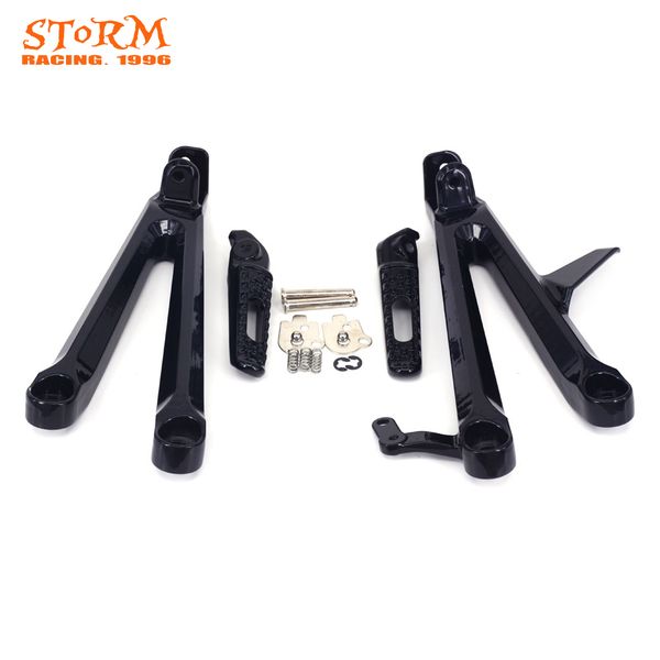 

rear footpegs foot pegs footrest pedals bracket for cbr1000rr cbr 1000rr 1000 rr 04 05 06 07 2004-2007 2004 motorcycle