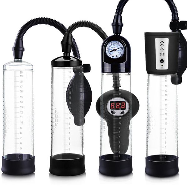 7 Models Male Vacuum Penis Pump Phallus Enlargement Extension