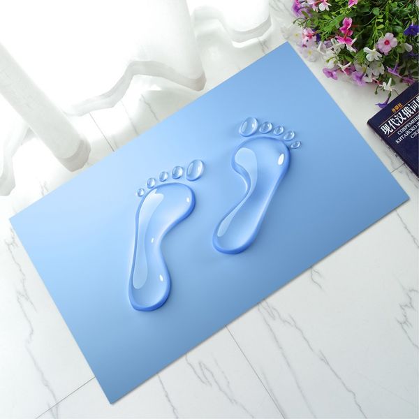 2019 Printed Sole Cobblestone Ultra Thin Rubber Mat Floor For Kitchen Bathroom Rugs Door Mats Outdoor Entrance Non Slip Doormat Outdoor Furniture