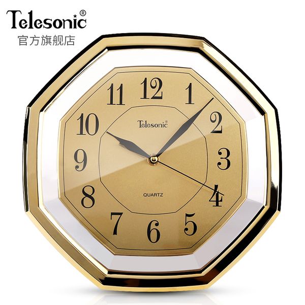 

luxury wall clock silent gold large clocks wall home decor living room retro chinese watch duvar saati gift ideas fz307