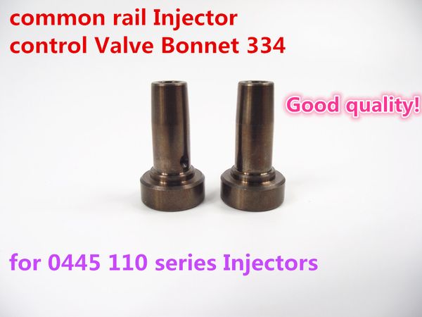 

good quality common rail injector control valve f00vc01334 f 00v c01 334 valve cap/valve seat/valve bonnet for 0445110 injector