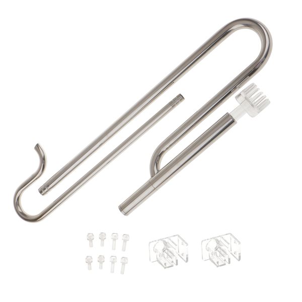 

aquarium tank water tube surface oil skimmer filter outflow and inflow pipe tubing set, 12mm&16mm