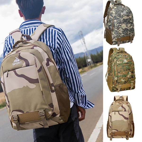 

2019 women fashion outdoor camouflage travel backpack oxford cloth waterproof anti-theft shoulder bag leisure travel backpack f3