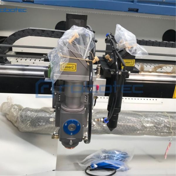 

two heads co2 laser cutting machines 150w/100w mixed metal carbon steel and nonmetal 1390 cnc laser cutter for acrylic engraving