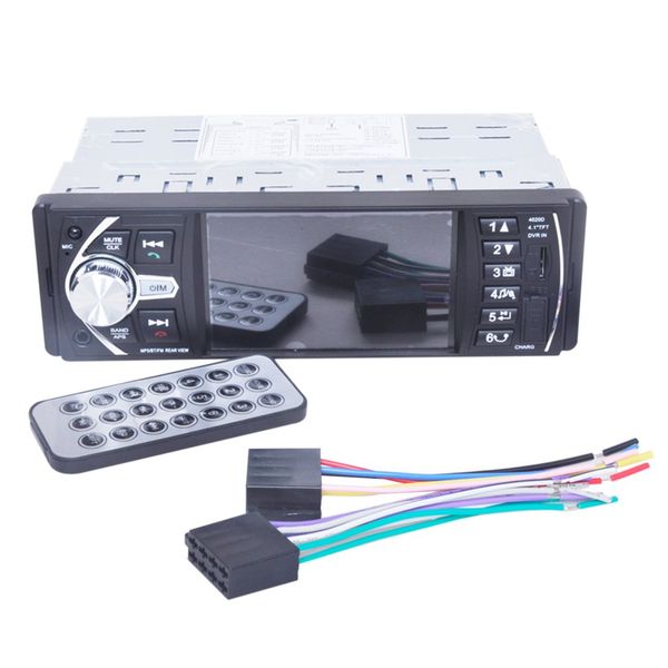 

4020d bluetooth stereo auto car media mp5 player rc control rear view camera remote control car rear view camera