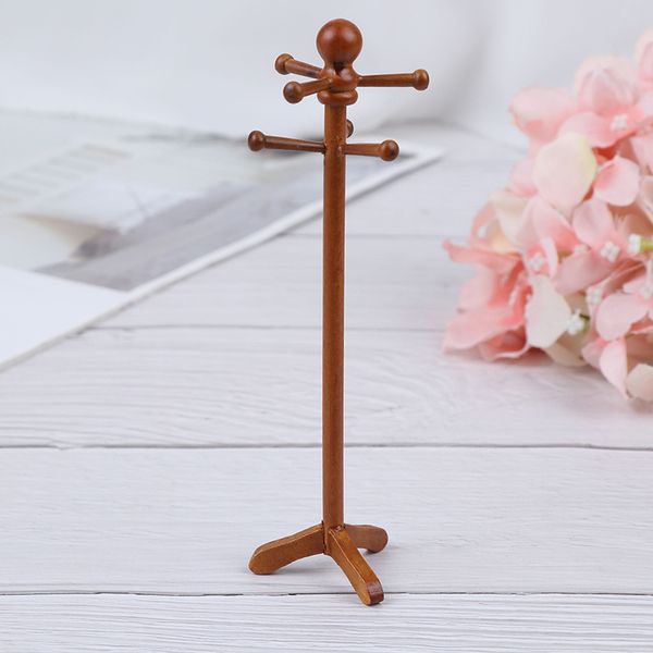 

1/12 classical dollhouse miniature furniture house decoration clothes shelf