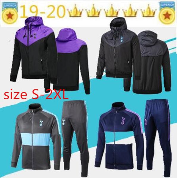 

19 20 spurs soccer tracksuit eriksen kane training suit windbreaker 19 20 eriksen eriksen janssen football jacket kit track tr, Black;yellow