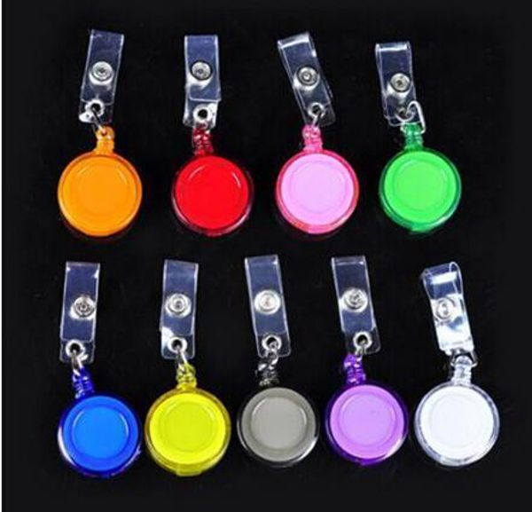 

retractable ski pass id card badge holder key chain ring reels keyring with clip ing