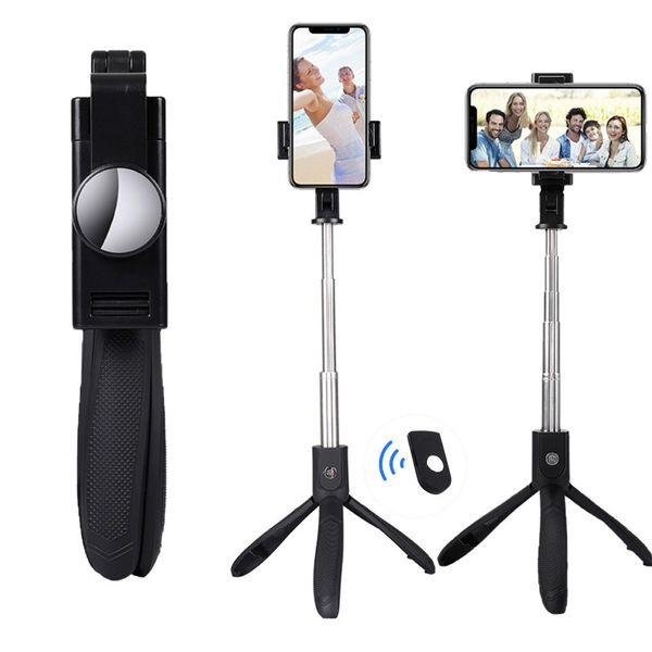 

wireless bluetooth tripod one button control p selfie stick stretch length the self-timer 360Â° rotate