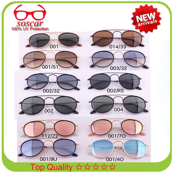 

Round double bridge ungla e o car 3647n brand de igner ungla e for men women excellent quality gla len ummer port eyewear 51mm