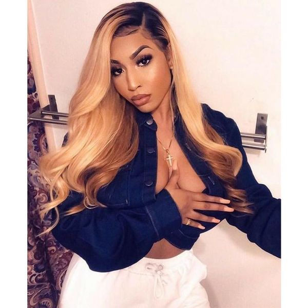 

color 13*4 lace front human hair wigs peruvian remy hair loose wave lace frontal wigs with baby hair bleached knots, Black