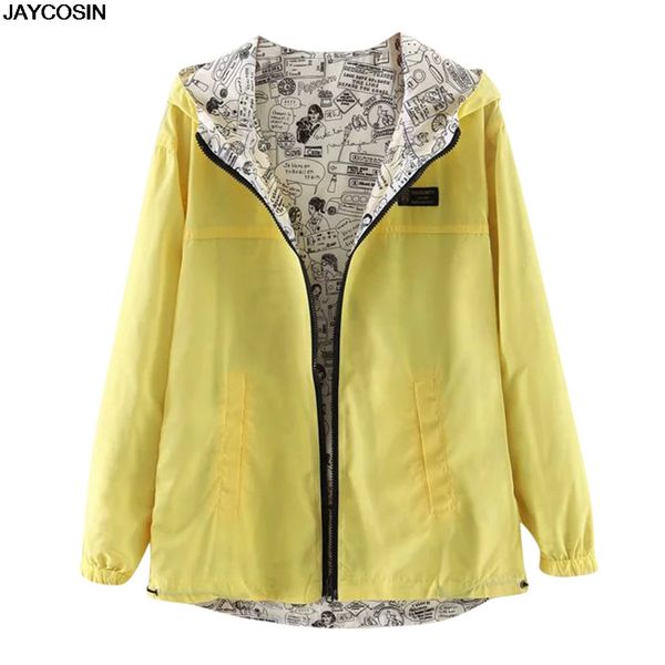 

jaycosin jackets women new women's basic jacket fashion windbreaker outwear female baseball women coat 2019 new 9801, Black;brown