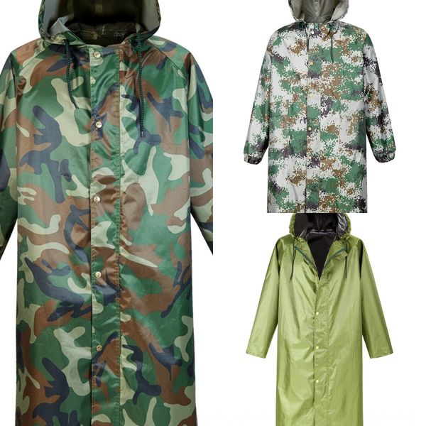 

353187 long jumpsuit men's cloak zipper body clothes zipper and women's thickened construction site labor protection outdoor ponch, Red;brown