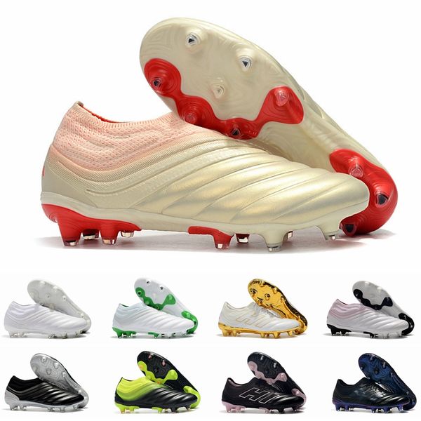 

copa 19+ 19.1 fg ag 19+x 19 slip-on champagne solar red soccer football shoes boots scarpe calcio cleats taquets size 11