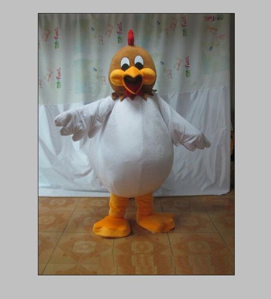 2020 Hot BIG MOUTH Gallo Costumi della mascotte Tema animato Pollo Animale Cospaly Personaggio della mascotte dei cartoni animati Costume di carnevale di Halloween