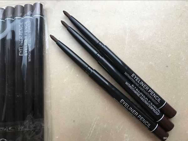 

new makeup eyeliner pencil automatic with vitamine waterproof black eye-liner