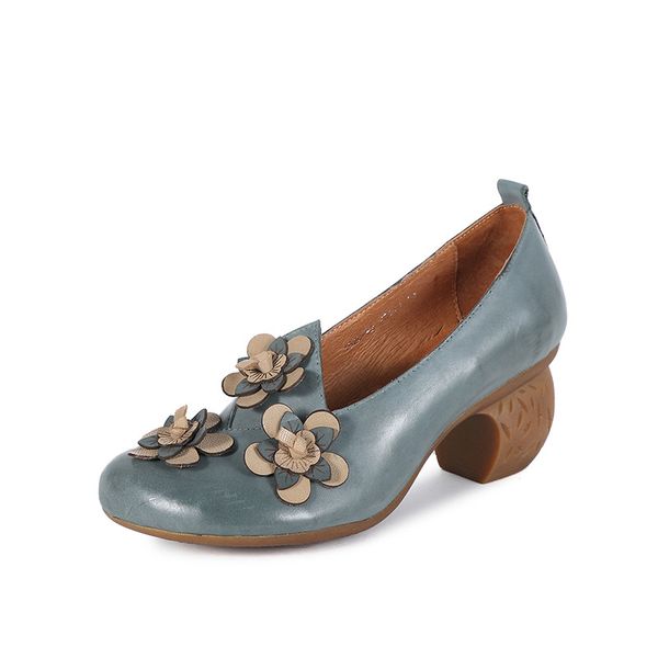 

johnature 2019 the new spring/autumn genuine leather strange style retro women shoes high heel pumps, Black;white