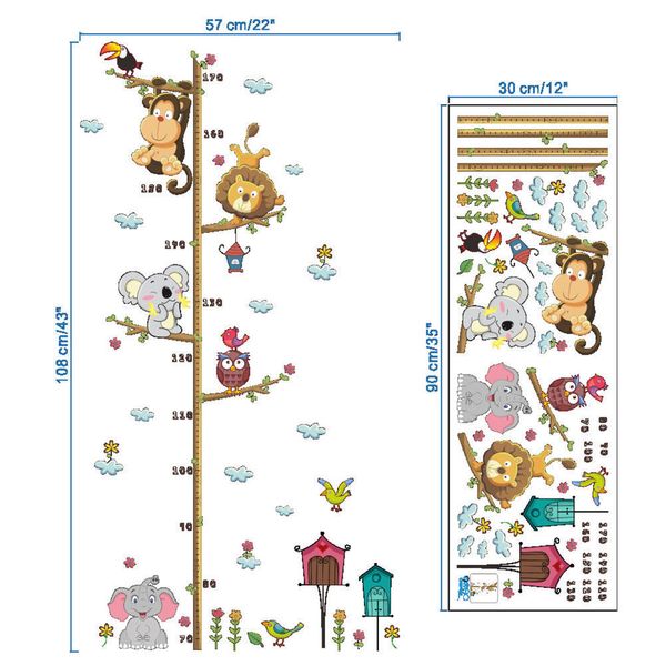 Dinosaur Growth Chart Wall Hanging