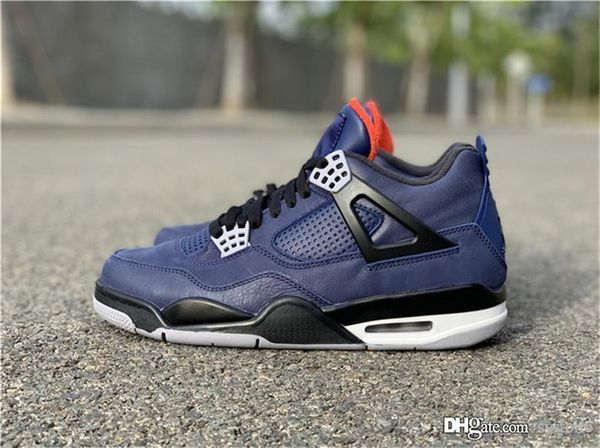 

лучшая обувь air аутентичный 4 winter loyal синего wntr ретро белого habanero красного черного 4s баскетбол мужчины cq9597-401 спорт кроссов