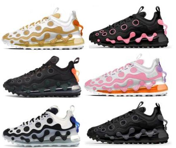 

airo react ispa mens running shoes triple black milk reflect 2020 new arrival women fashion luxury designer trainers tennis sneakers shoes