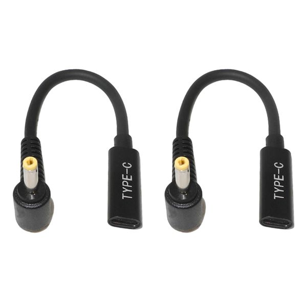 

2 lot female elbow short line interface lapadapter for lenovo 13 14