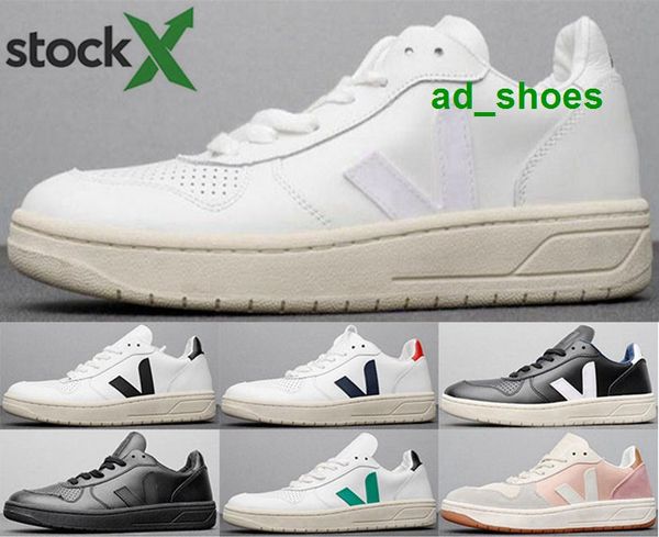 

veja v10 women sneakers size  5 mens shoes trainers us 12 youth boys men esplar running eur 35 46 tennis black ladies pink new arrival 2020, Black;red