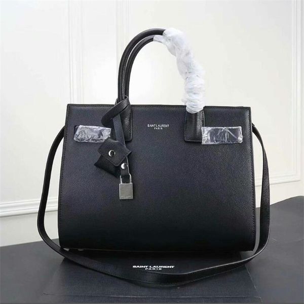 

6 color olid de ign lady tote fa hion lock oranment female brand handbag party banquet women trend bag