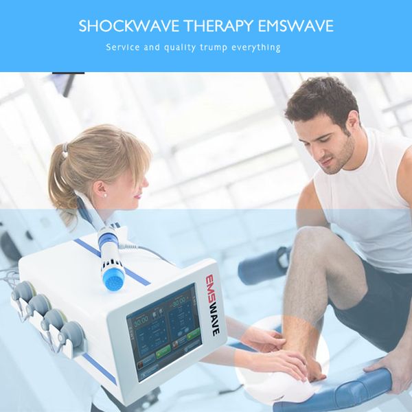 Frete grátis !!! Electrotech EMS Electro muscular Perda Estimulador peso da máquina shockwave terapia corpo Shaper emagrecimento máquina ESWT