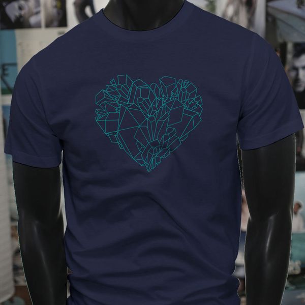 Satin Al Kristal Sekilli Turkuaz Mineraller Bilim Nadir Erkek Donanma T Shirt T Shirt Erkek Adamin Benzersiz Ozel Kisa Kollu 3xl Takim T Shirt 12 31 Dhgate Com Da