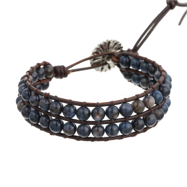

handmade braided 3row wrap bracelet for women men natural shell bracelets charm poseidon neptune liberty equality fraternity, Black