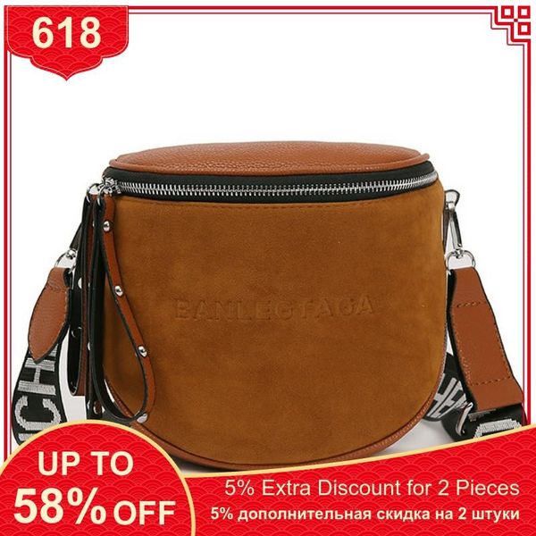 

2020 pu leather designer women shoulder bag crossbody bag for women messemger bags fashion leisure lady semicircle saddle