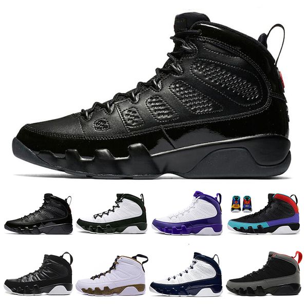 

fashion dream it do it 9 9s mens basketball shoes anthracite the spirit bred og space jam unc athletics sports sneakers 7-13