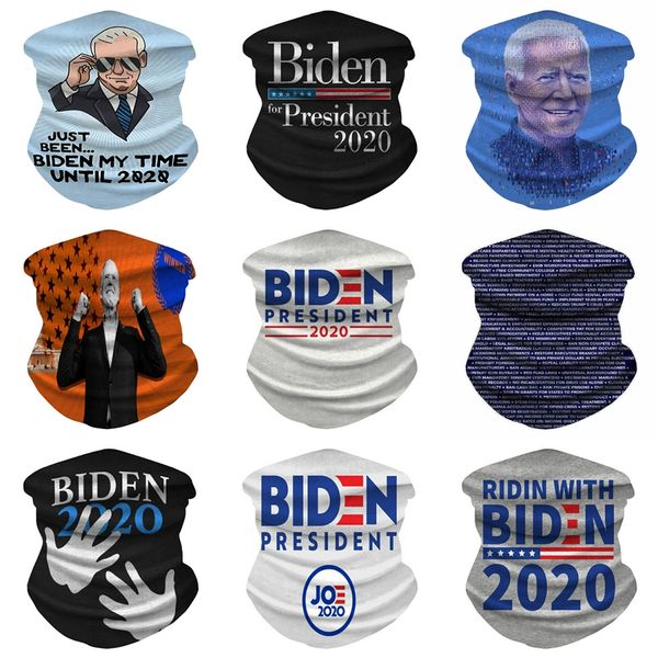 

grid fashion polyester bandana hip-hop biden mask ride outdoor bandanas biden mask outdoor sports neck cycling face mask head sca #482, Black