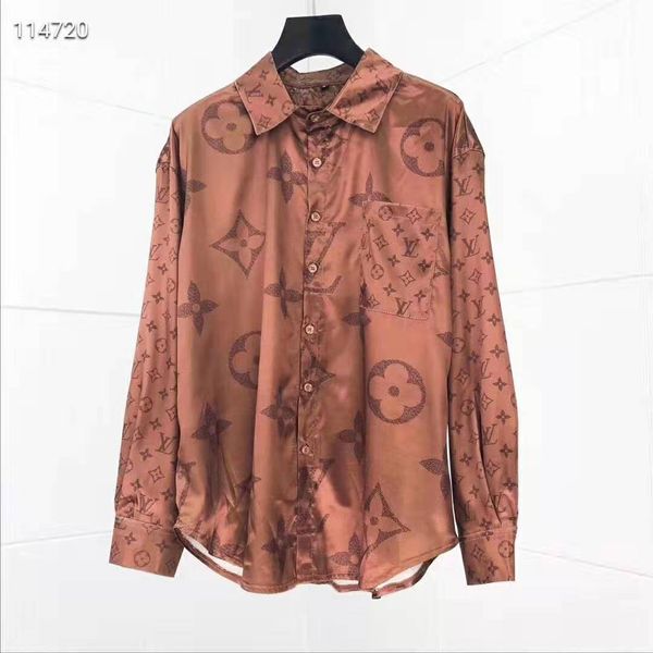 

Men 039 de igner lim hirt medu a men 039 2019 luxury 3d gold floral print hirt long leeve bu ine ca ual hirt men 039 39, White;black