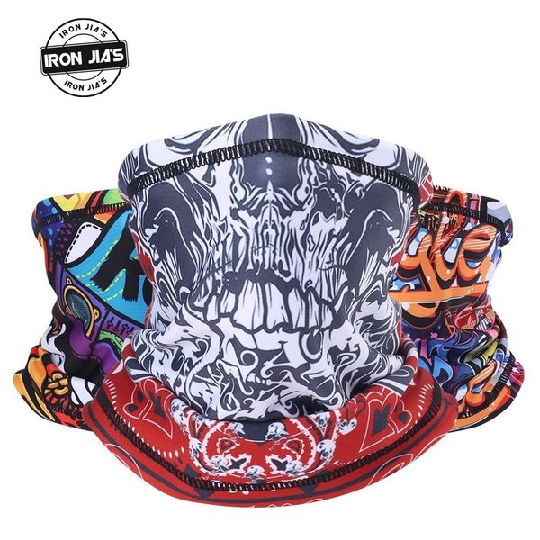 

iron jia's balaclava motorcycle face mask moto helmet bandana hood warm ski neck half face mask windproof dustproof shield
