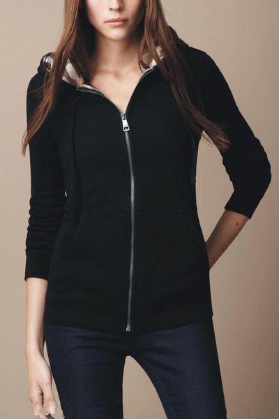 Роскошный классический бренд дамы свитер с капюшоном мода плед хлопок теплая ветровка куртка женская куртка высокого качества