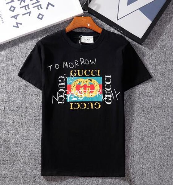 

t shirt cotton men women t-shirt tee hip hop streetwear t shirt, White;black