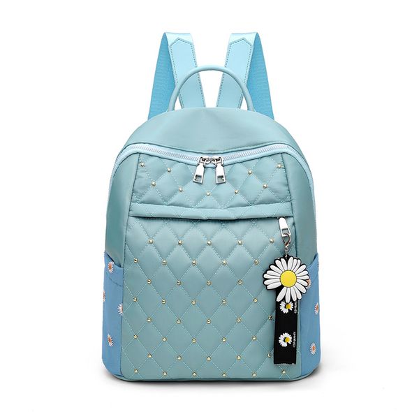 

2020 women backpack fashion causal bags bead female shoulder bag waterproof nylon backpacks for girls mochila