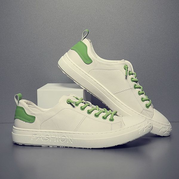 

errfc selling british mens white casual comfort shoes fashion lace up round toe tide of man leisure shoes younger chic 38-44, Black