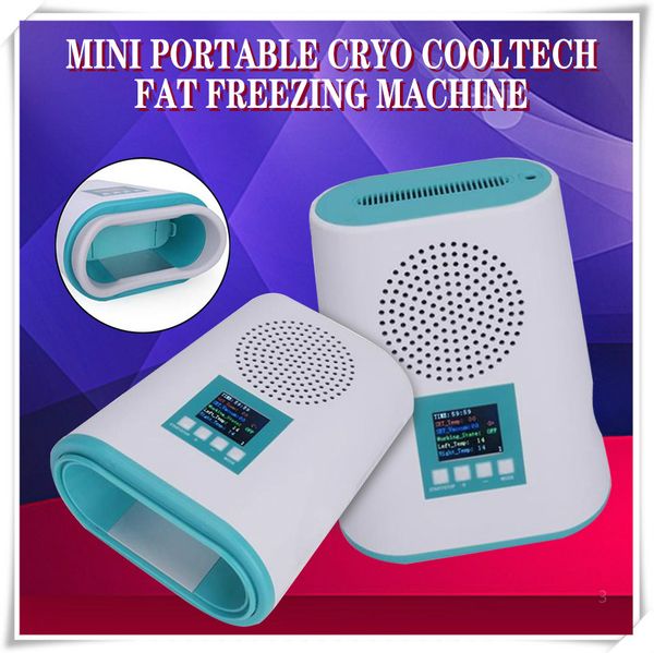 

2020 mini cryolipolysis fat ing machine vacuum cryotherapy device cool treatment weight loss safety fat ing for body