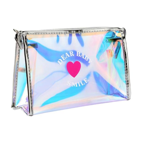 

2019 новый косметический мешок женщины водонепроницаемый прозрачный макияж мешок purseshigh емкости косметическая сумка организатор косметич